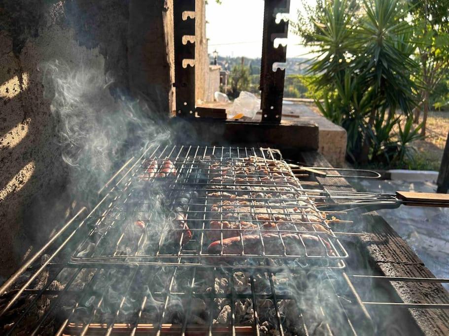Yourlittlemiracle-Panoramicview+Firepit+Garden+Bbq Argalasti Exterior photo